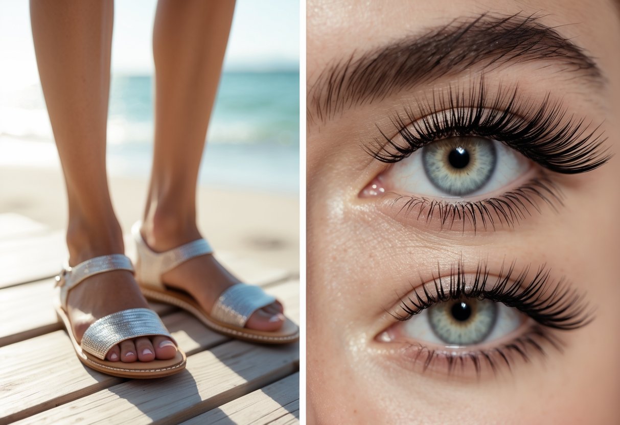 Sådan får du den perfekte sommerstil med flade sandaler og vipper med magnetisk effekt